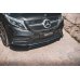 Накладка сплиттер на передний бампер на Mercedes V W447 AMG-Line рестайл